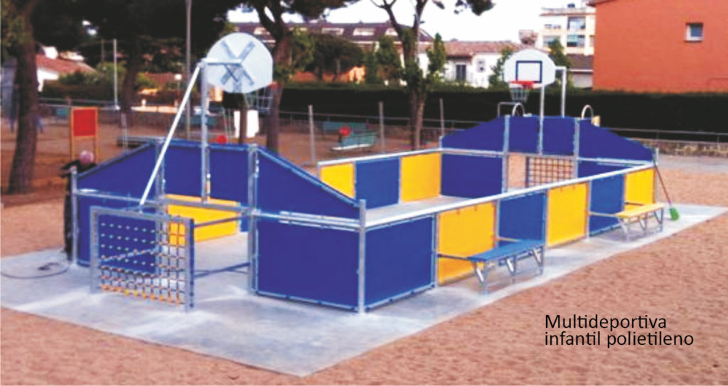 multideportiva infantil polietileno